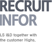 RECRUIT INFOR LS I&D together with the customer Highs.